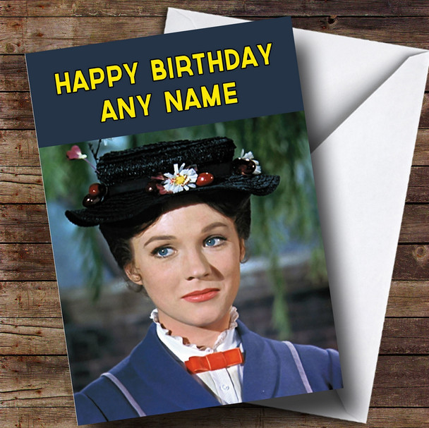 Personalized Mary Poppins Children's Birthday Card