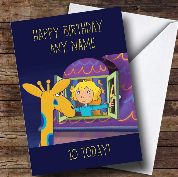 Personalized 64 Zoo Lane Children's Birthday Card