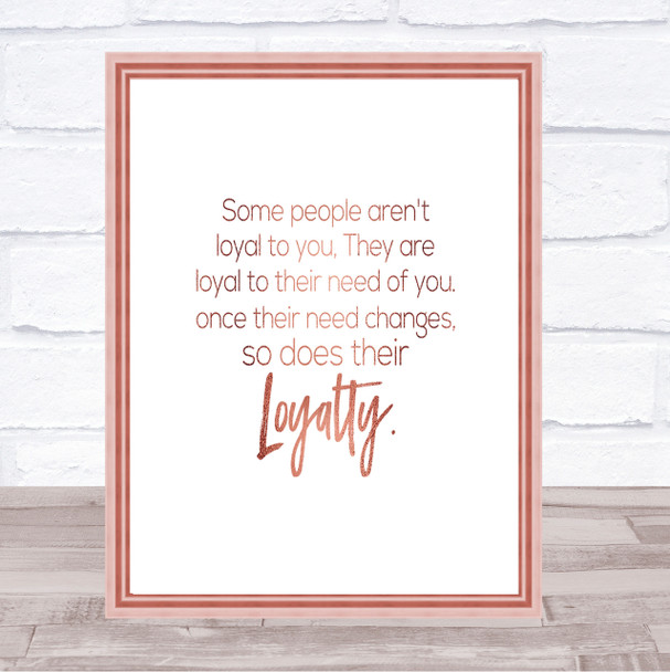 Needs Change Quote Print Poster Rose Gold Wall Art