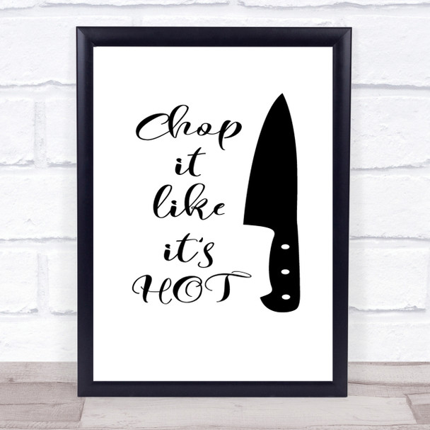 Knife Quote Print Poster Typography Word Art Picture