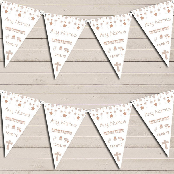 Christening Or Baptism Neutral Personalized Christening Bunting