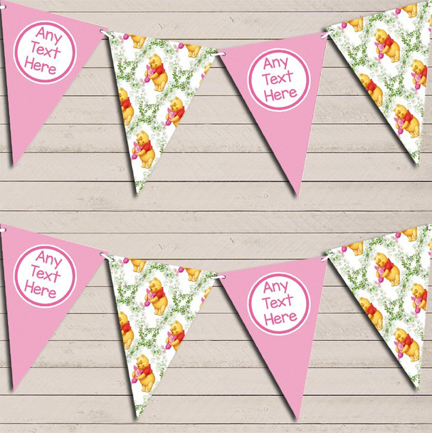 Winne The Pooh & Piglet Personalized Children's Birthday Bunting