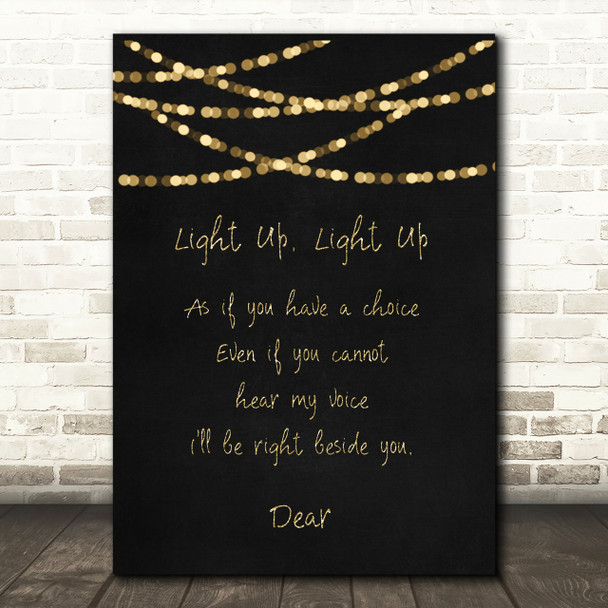 Leona Lewis Run Song Lyric Quote Print