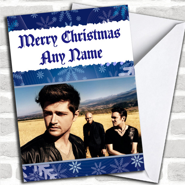 The Script Personalized  Christmas Card