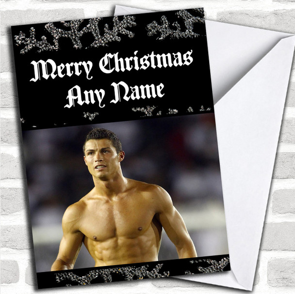 Ronaldo Personalized  Christmas Card