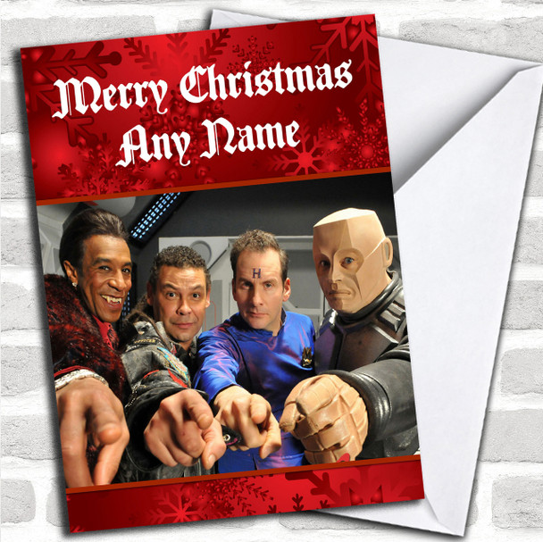 Red Dwarf Personalized  Christmas Card