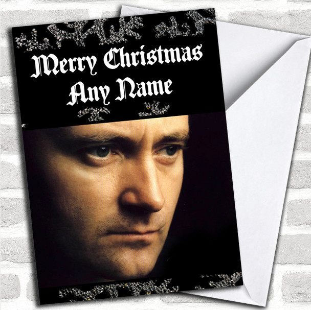 Phil Collins Personalized  Christmas Card