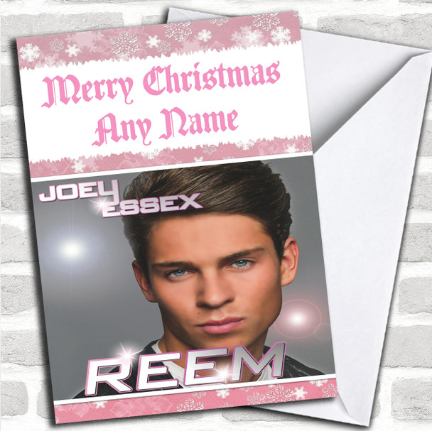 Joey Essex Personalized  Christmas Card