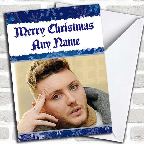 James Arthur Personalized  Christmas Card