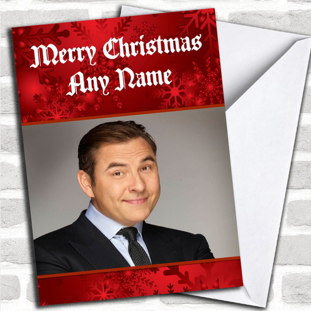 David Walliams Personalized Christmas Card