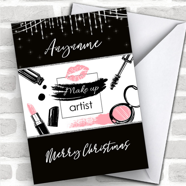 Make Up Merry Christmas Hobbies Personalized Christmas Card