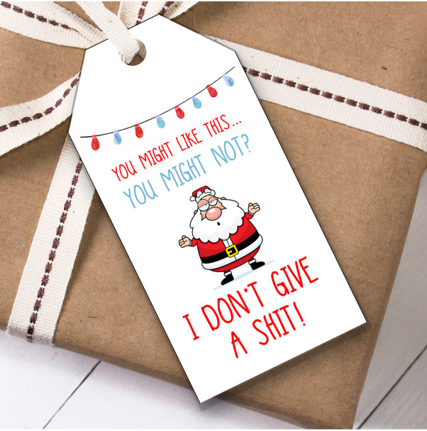 Funny Rude Joke You Might Like This Christmas Gift Tags