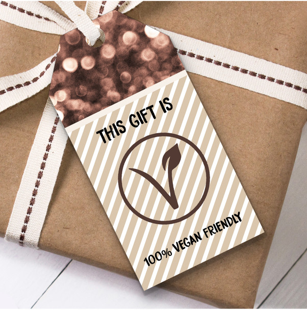 100% Vegan Friendly Christmas Gift Tags