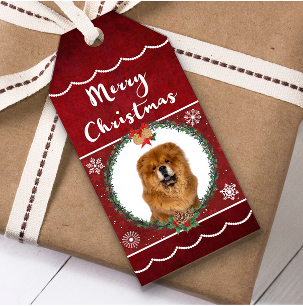 Chow Chow Dog Christmas Gift Tags