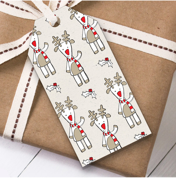 Cute Reindeer Christmas Gift Tags
