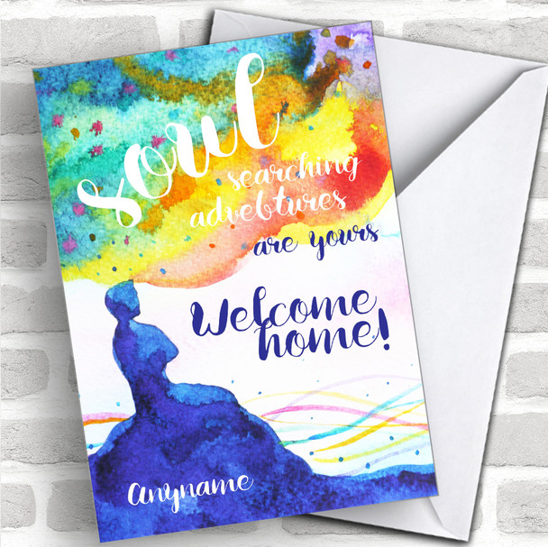 Soul Searching Adventures Are Yours Personalized Greetings Card