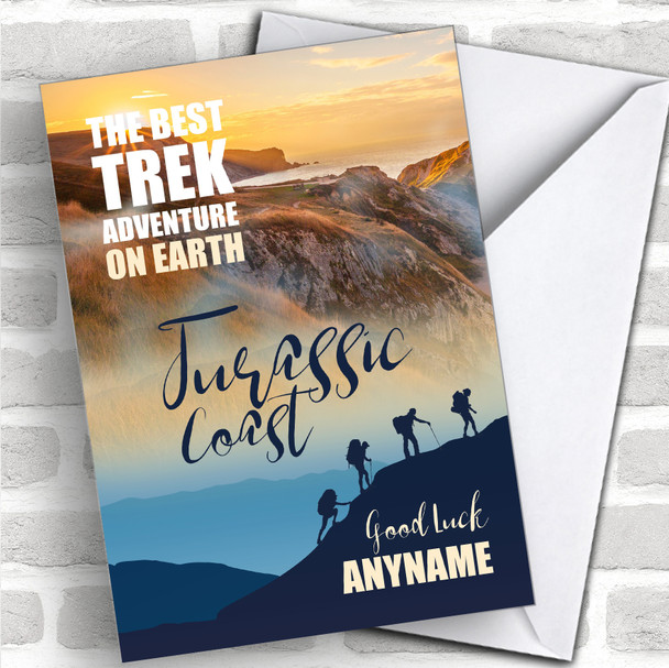 Trek Jurassic Coast Good Luck Personalized Good Luck Card