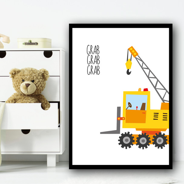 Construction Set 1D Children's Nursery Bedroom Wall Art Print Construction Set 1D Children's Nursery Bedroom Wall Art Print