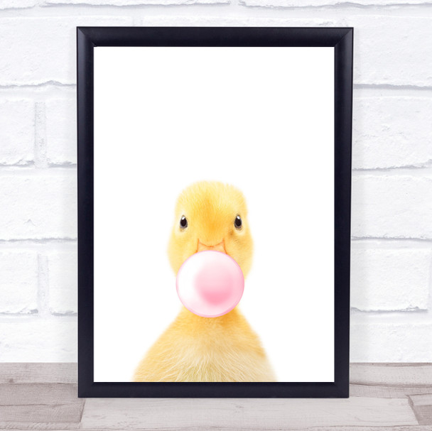 Chic Bubblegum Decorative Wall Art Print Chic Bubblegum Decorative Wall Art Print