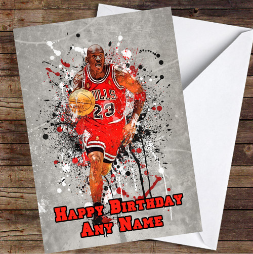 air jordan birthday card
