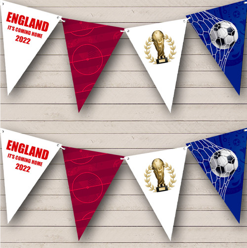 Its Coming Home World Cup Football England personalized Any Text Banner