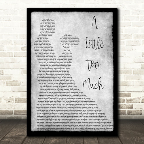 Shawn Mendes A Little Too Much Grey Song Lyric Man Lady Dancing Quote ...