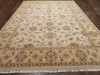 Agra Ziegler Hand knotted Wool Rug 9'0" x 12'0" - w307