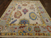 Colorful Tribal Turk Anatolian Oushak 8'0"x10'0" Hand-knotted Rug -w11233