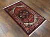 Tribal Persian Heriz 2'0"x4'0" Hand-knotted Rug -w532