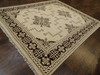 Oushak Kazak Design Silver Wash 8'0"x10'0" Hand-knotted Rug -w987