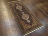 Persian Mahi Tabriz 2'6" x 6'0'' Hand-knotted Rug - w215
