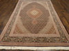 Fine Persian Fish Mahi Tabriz 7'0"x10'0" Hand-knotted Rug -W909