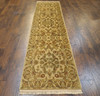Turkish Weave Antique Wash 2'6"x10'0" Hand-knotted Rug -w599