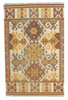 Tribal Kilim Southwestern 5'0"x8'0" Hand-knotted Rug -W758