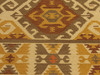 Tribal Kilim Southwestern 5'0"x8'0" Hand-knotted Rug -W758
