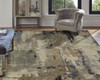 Hand Knotted Wool & Silk Classic/Fade Modern Rug KHW9500
