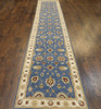 Agra Chobie Kashan Natural-dye  2'6" x 13'7" Hand knotted Wool Rug - w1163