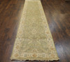 Turk Oushak White Wash 3 x 12 Hand knotted Rug - w551