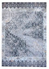 Transitional Oxidized Silk Vintage Broken Design 5'0"x8'0" Hand-knotted Rug -W11307