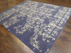 Modern Abstract Broken Design 8'0"x10'0" Hand-knotted Rug -w1070