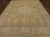 Khotan Chobie White Wash 8'0"x10'0" Hand-knotted Rug -w1022