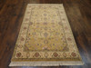 Fine Persian Kashan Tie Dye 4'0"x6'0" Hand-knotted Rug -w630