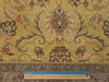 Fine Persian Kashan Tie Dye 4'0"x6'0" Hand-knotted Rug -w630