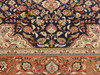 Fine Persian Qum 7'0"x10'0" Hand-knotted Rug -w1043