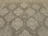 Turk Anatolian Oushak Silver Wash 8'0"x10'0" Hand-knotted Rug -w11345