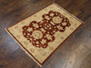 Oushak Chobie Natural-dye 2'0"x4'0" Hand-knotted Rug -w528