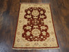 Oushak Chobie Natural-dye 2'0"x4'0" Hand-knotted Rug -w528