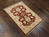 Oushak Chobie Natural-dye 2'0"x4'0" Hand-knotted Rug -w528