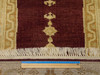 Turk Oushak Natural-dye 2'6''x10'0" Hand-knotted Rug -w618