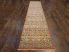 Tribal Khorjan Natural-dye 2'6"x12'0" Hand-knotted Rug -w711